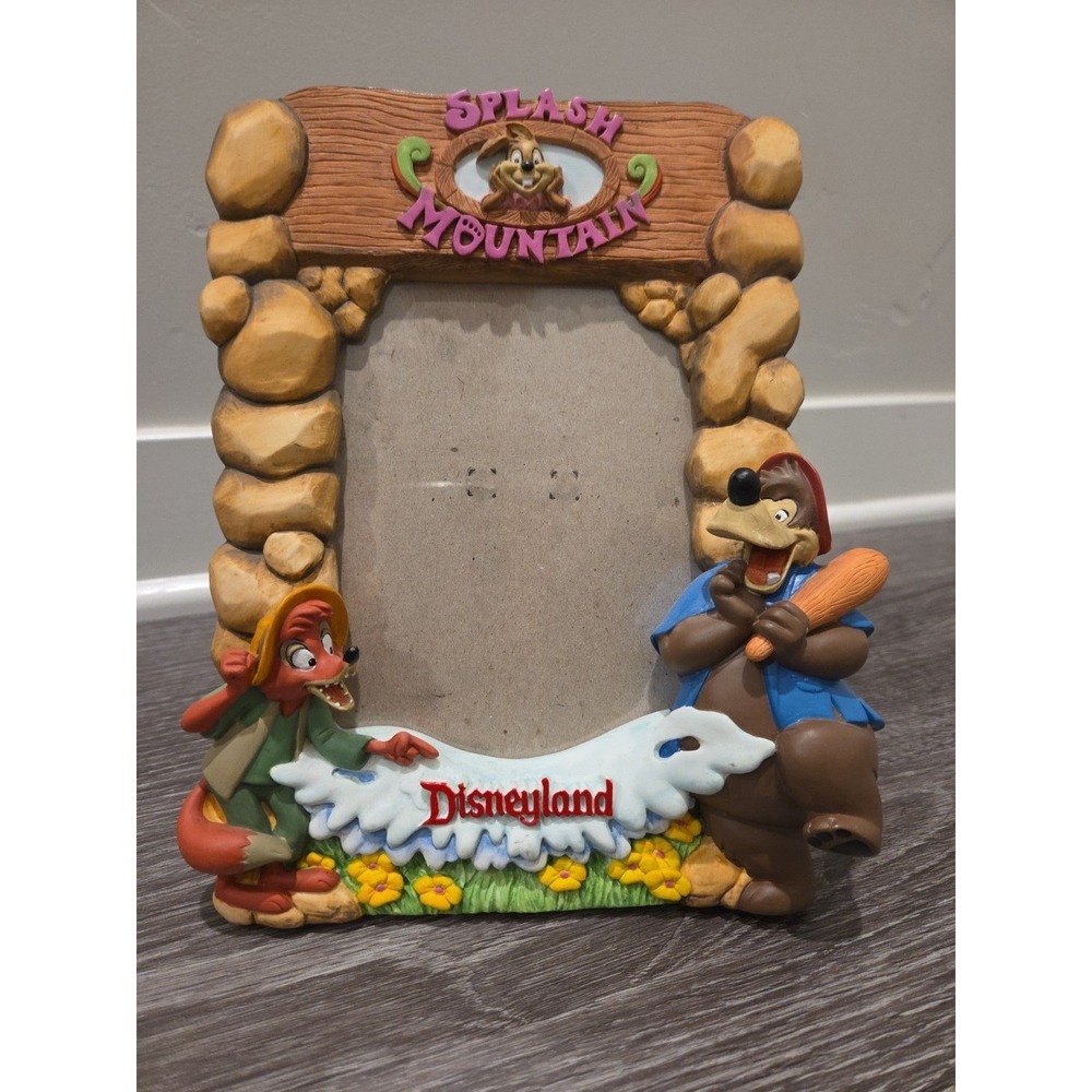 Vtg Y2k Disneyland Splash Mountain Brer Bear, Rabbit, Fox New 3d Picture Frame